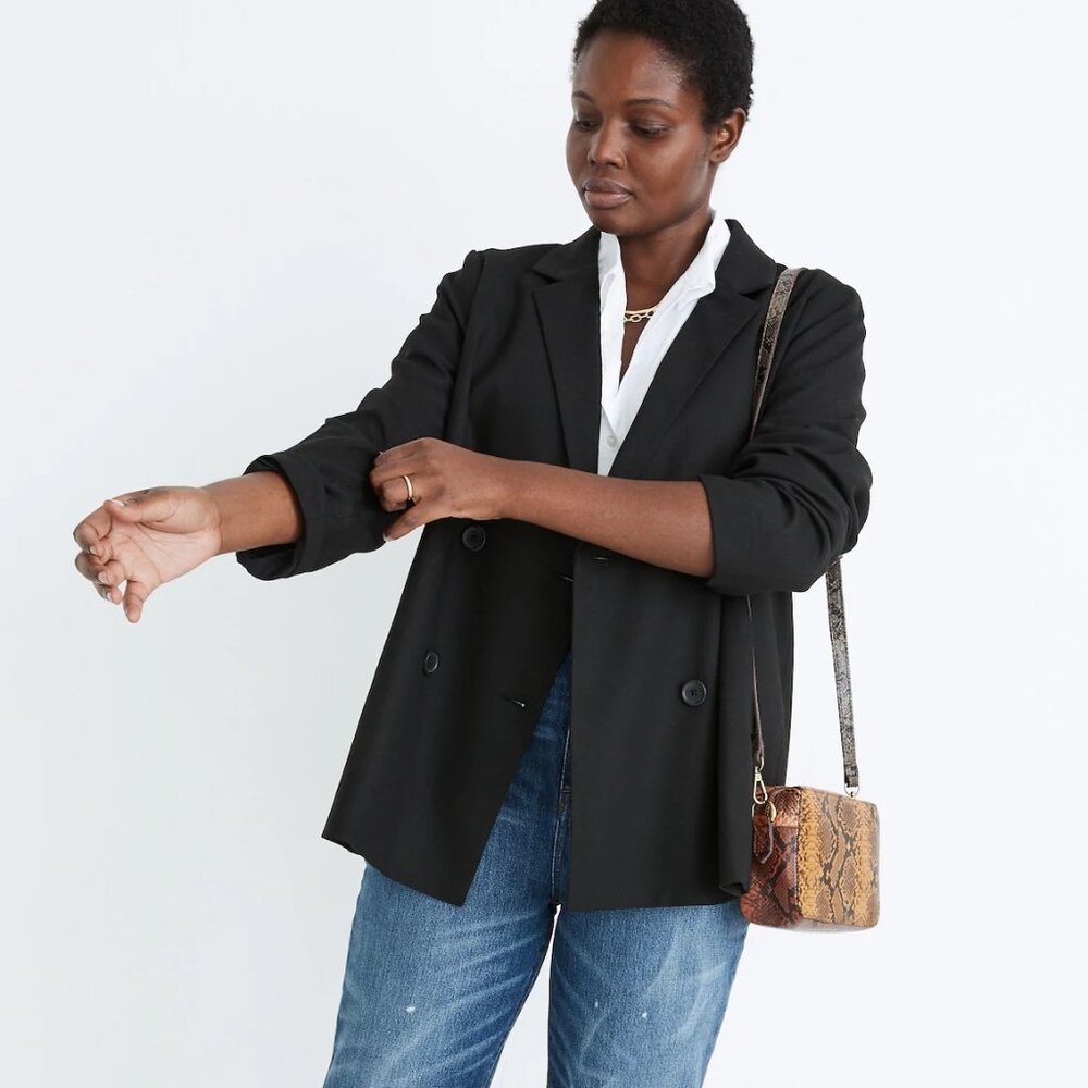 Madewell - Caldwell Double-Breasted Blazer